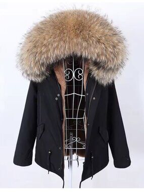 🇨🇦 Mao Maokong Natural Real Fox Fur Jacket